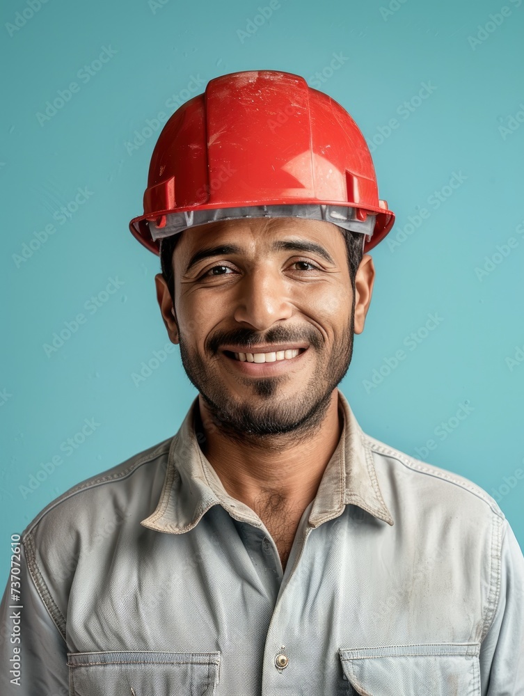 Engineer worker male with smile face in professional background Engineer worker male with smile face in professional background
