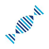 DNA icon vector image. Can be used for Nursing.