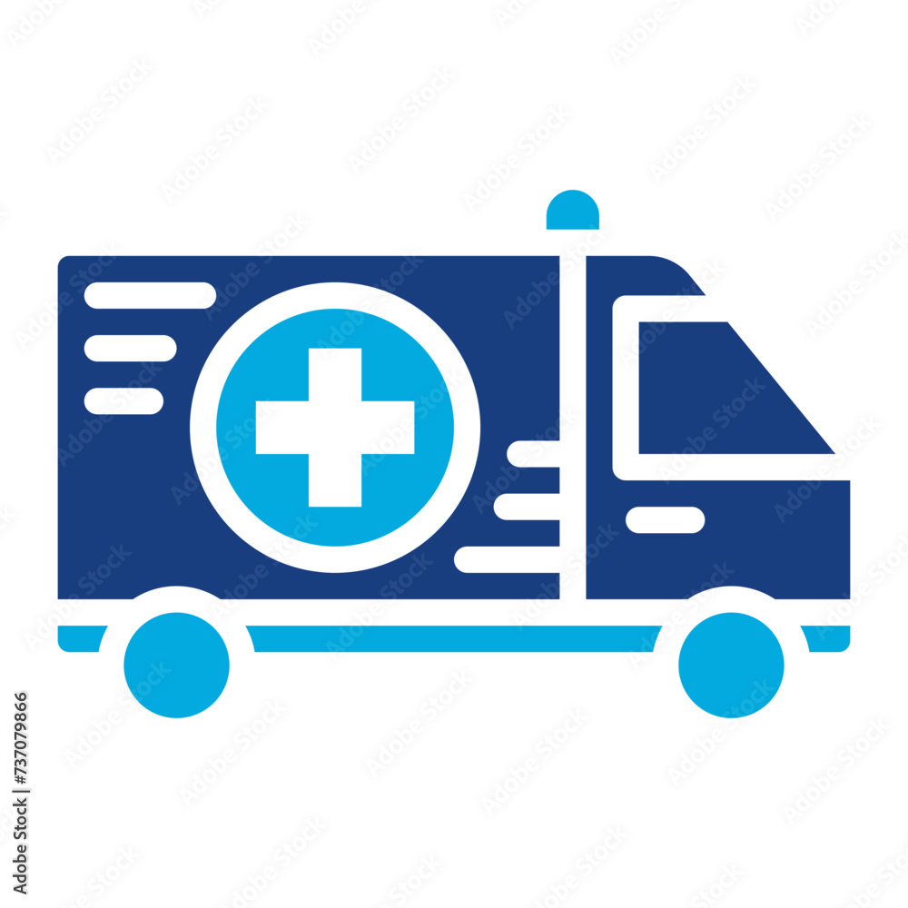Ambulance icon vector image. Can be used for Public Services. Ambulance icon vector image. Can be used for Public Services.