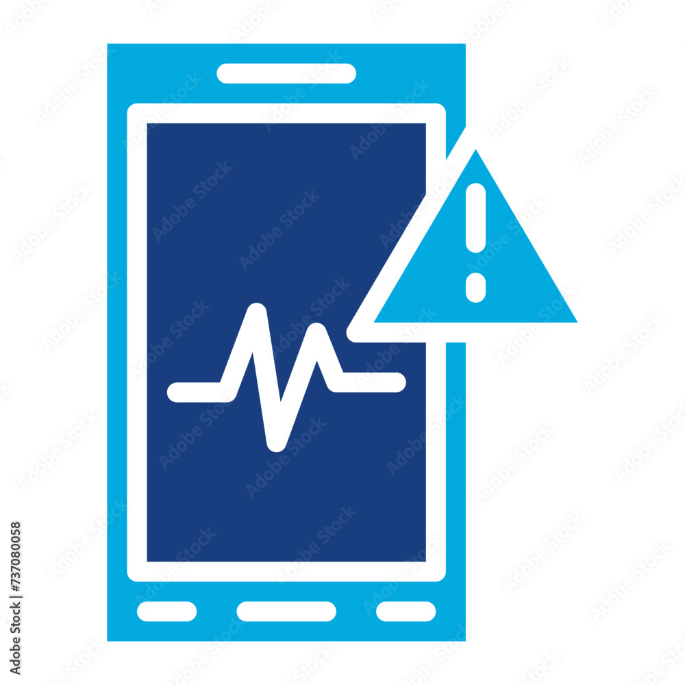 Earthquake Warning System icon vector image. Can be used for Public Services. Earthquake Warning System icon vector image. Can be used for Public Services.