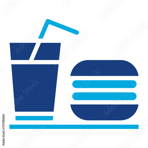 Food Addiction icon vector image. Can be used for Addiction.
