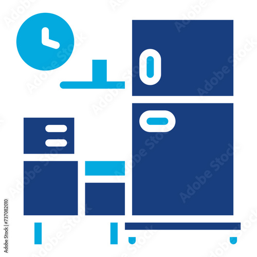 Pantry icon vector image. Can be used for Coworking Space.