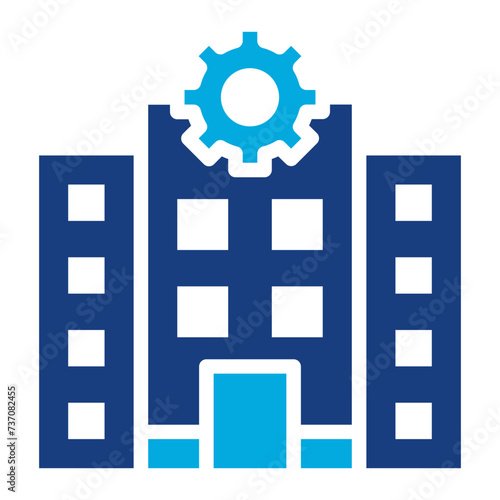 Main Establishment icon vector image. Can be used for Compliance And Regulation.