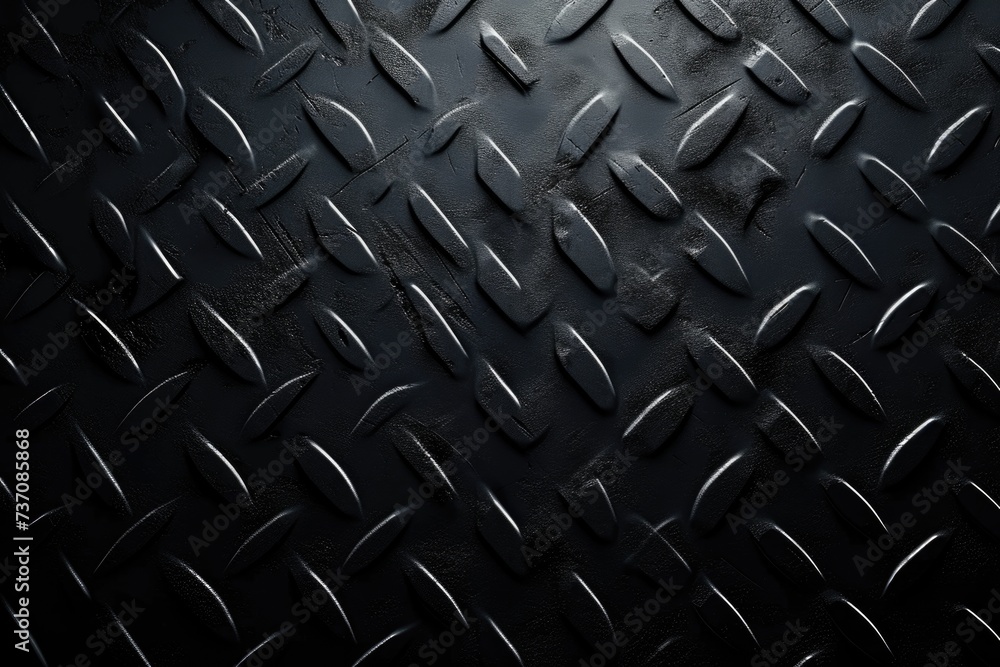 panoramic black metal background and texture panoramic black metal background and texture