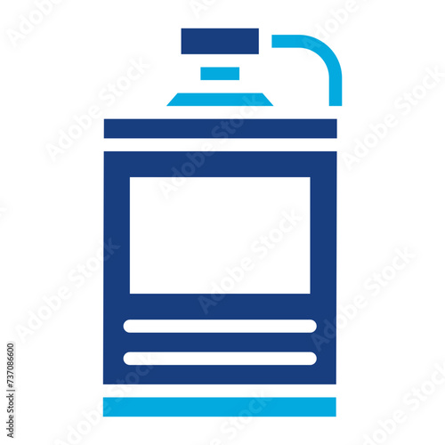 Hip Flask icon vector image. Can be used for Bar.