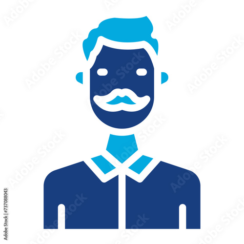 Father icon vector image. Can be used for Maternity.
