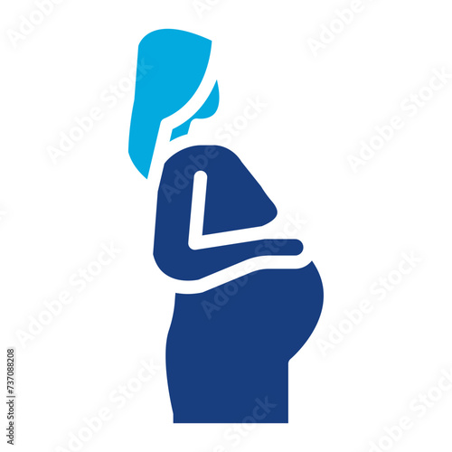 Maternity icon vector image. Can be used for Maternity.