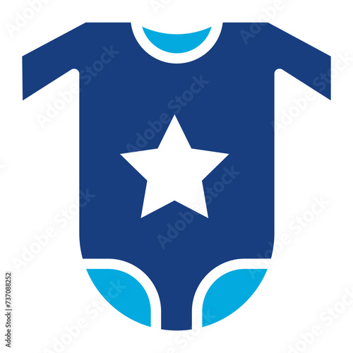 Onesie icon vector image. Can be used for Maternity.