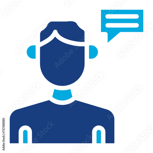 Male Informant icon vector image. Can be used for Crime Investigation.