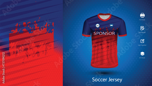 Soccer jersey design for sublimation or sports tshirt design for cricket football
Soccer jersey design for sublimation or sports tshirt design for cricket football
