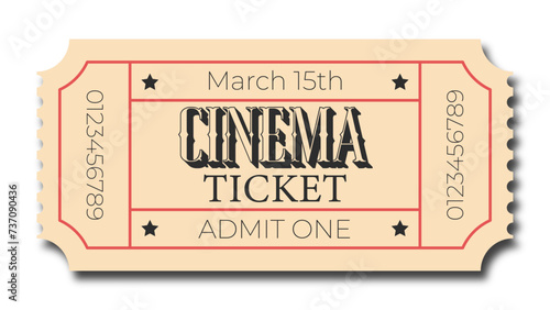 Cinema ticket