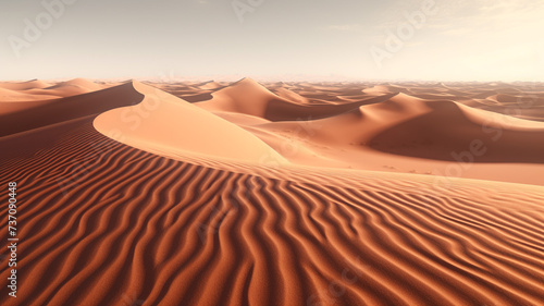 Sand waves in the desert