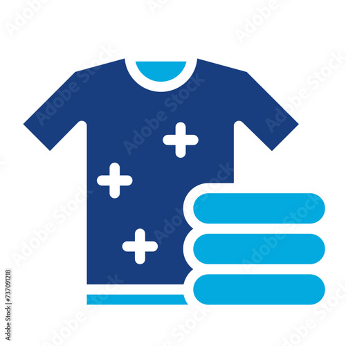 Clean Clothes icon vector image. Can be used for Laundry.