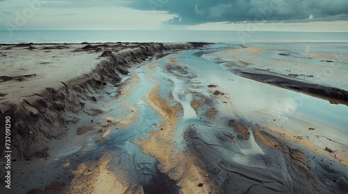 Desolate Beauty: Capturing the Dried-Up Sea