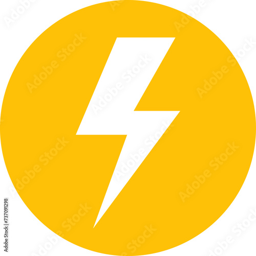 Free Download Flash Flat Circle Icon - GFXLoad