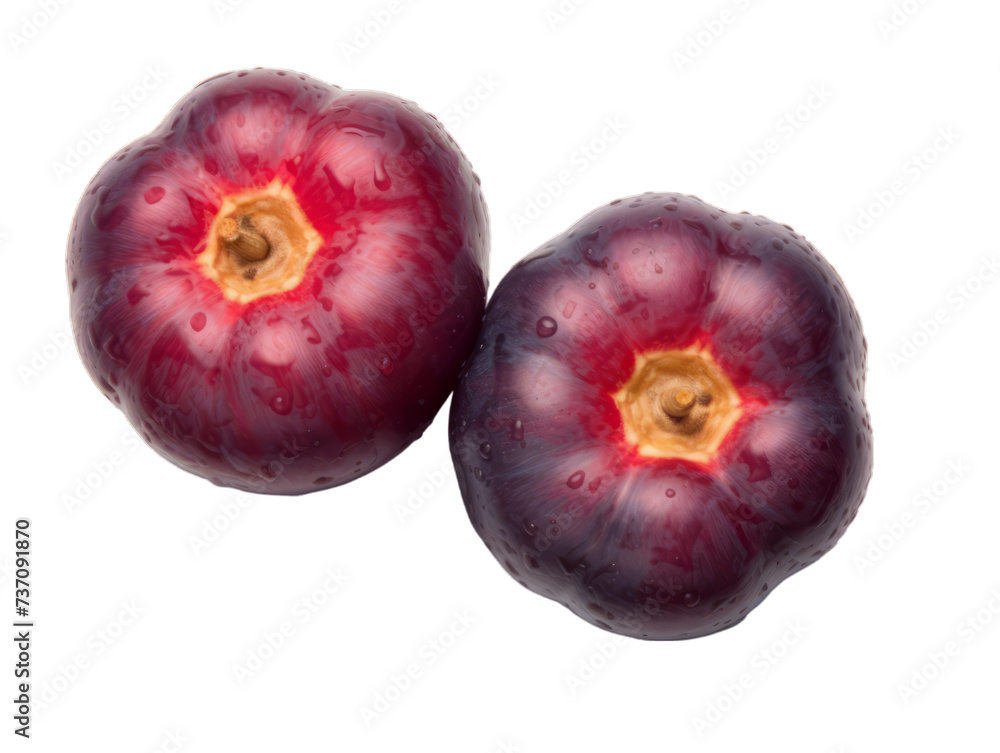 Obraz premium Blueberry isolated on white background