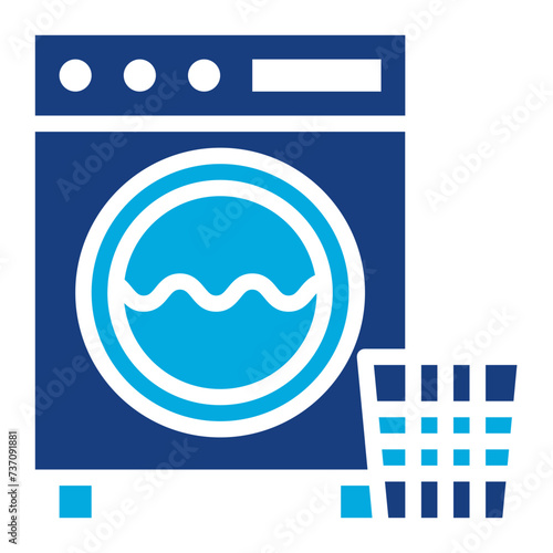 Washing Program icon vector image. Can be used for Laundry.