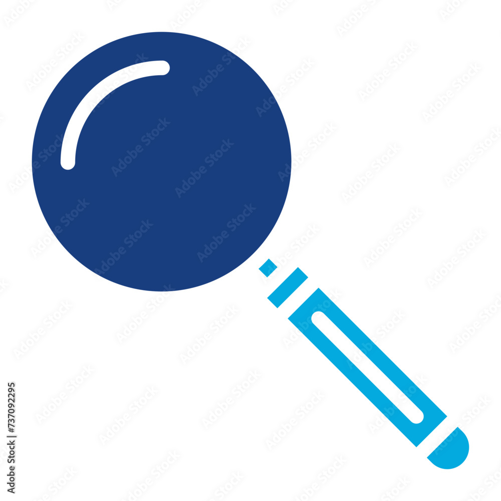 Magnifying icon vector image. Can be used for Dermatology. Magnifying icon vector image. Can be used for Dermatology.