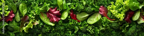 background vegetable salad closeup.