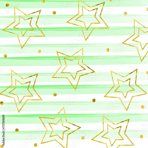 seamless pattern with stars