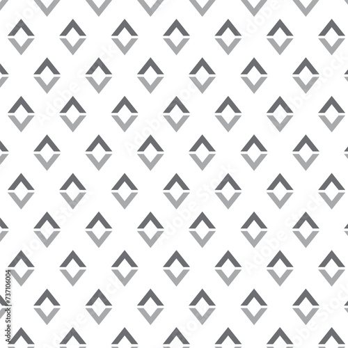 abstract seamless repeatable up down grey arrow pattern.