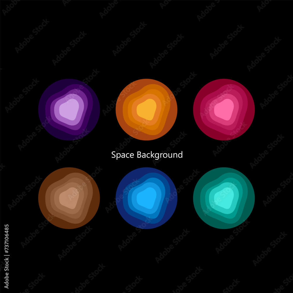 Obraz premium abstract logo design icon gradient colorful