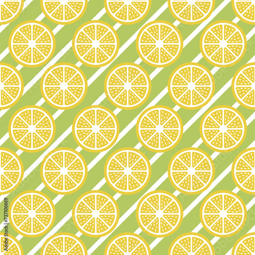 Lemon Seamless Pattern 9