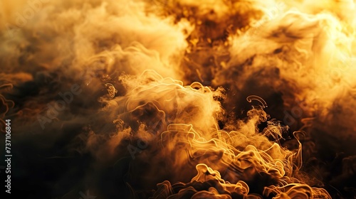 Abstract Background of Brown Smoke 8K Realist