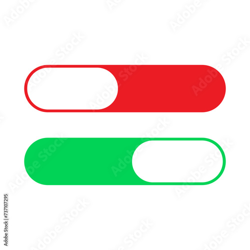 Free Download On and Off toggle switch buttons - GFXLoad