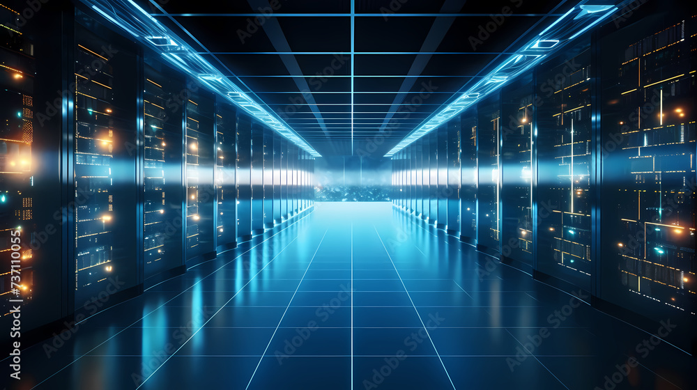 Data center, the core hub of the digital era Data center, the core hub of the digital era