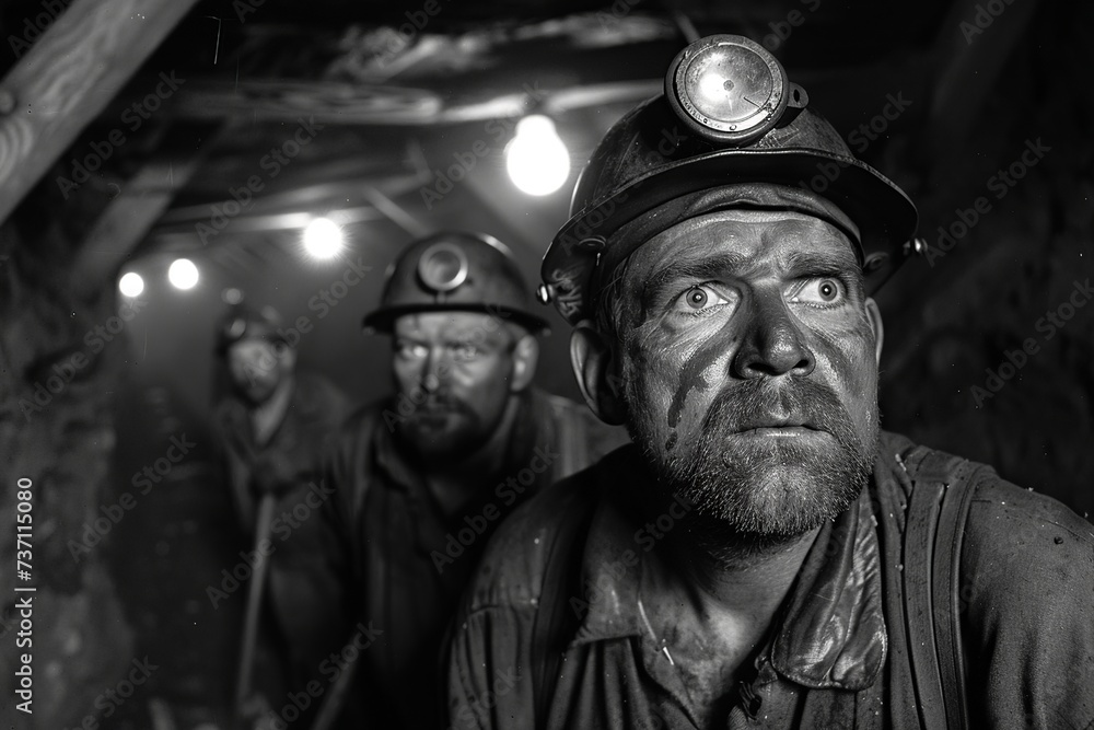 1920s Coal Miners' Grit and Unity

