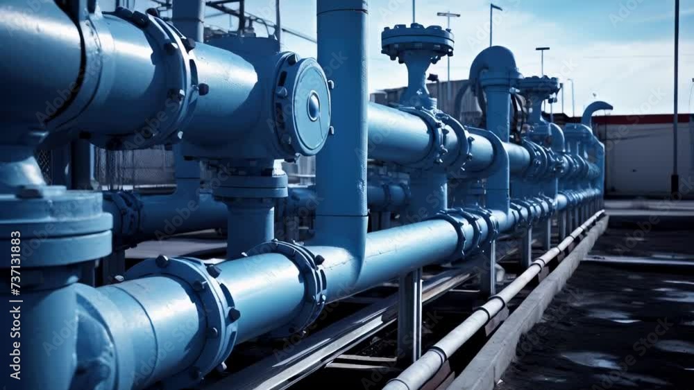 A network of pipes that are connected to each other. Suitable for industrial and plumbing-related projects. A network of pipes that are connected to each other. Suitable for industrial and plumbing-related projects.