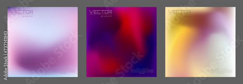 The gradient. Colorful blur, background for the title pages of a book, a catalog magazine. A template for a banner, poster and brochure. An abstract version of modern design