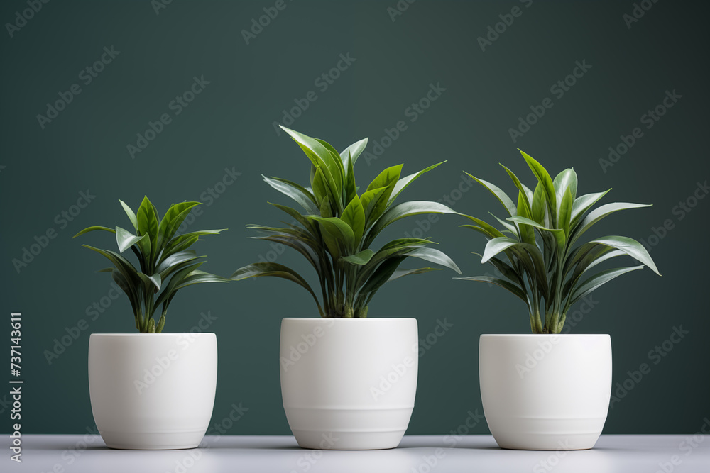 Indoor plants in pots. Chamaedorea, Aloe, Haworthia. Eco house. Green corner. Houseplants background Indoor plants in pots. Chamaedorea, Aloe, Haworthia. Eco house. Green corner. Houseplants background