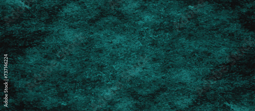 Abstract green concrete wall texture background. old black and green grunge background texture. rock textured or marbled stone banner with elegant mottled dark and light blue green color and design.