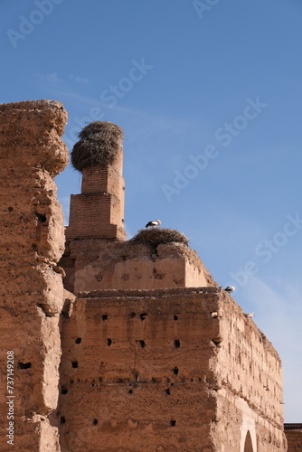 Obraz na płótnie Palais el badii Marrakech w salonie