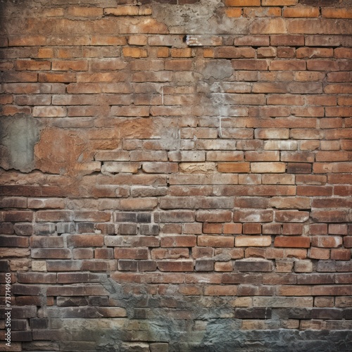 Timeless Patterns  Vintage Charm in Brick Wall Texture