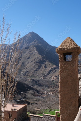 Obraz na płótnie Montagnes Maroc w salonie