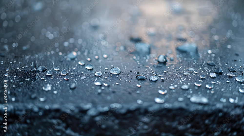 A self-cleaning glass surface, with dirt-resistant quality as the background, during a windy day A self-cleaning glass surface, with dirt-resistant quality as the background, during a windy day