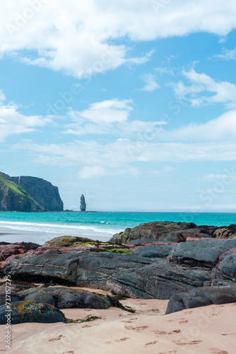 Sandwood Bay Beach, NC500 attraction, North West Scotland