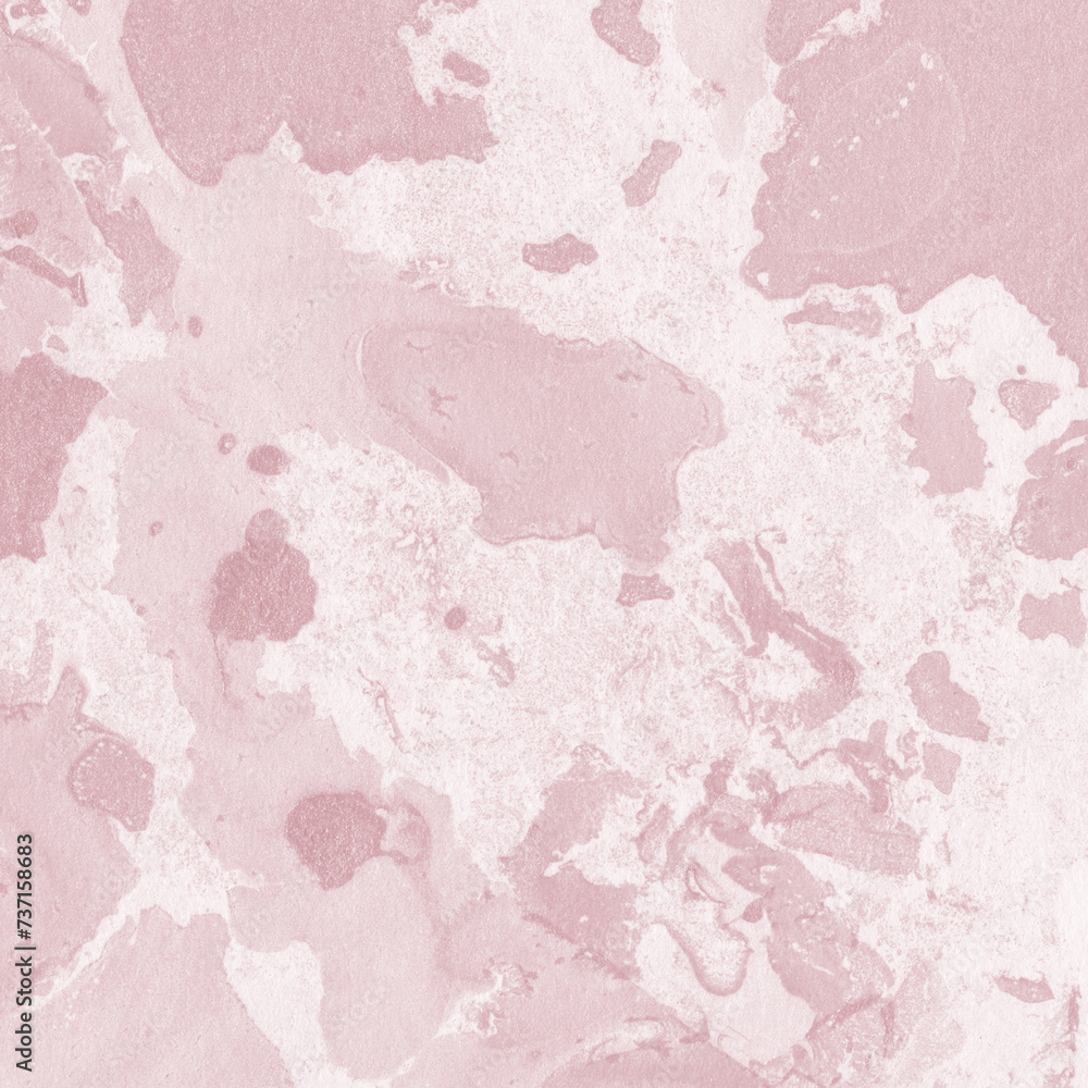 Obraz premium Pink gold ink marble fluid background