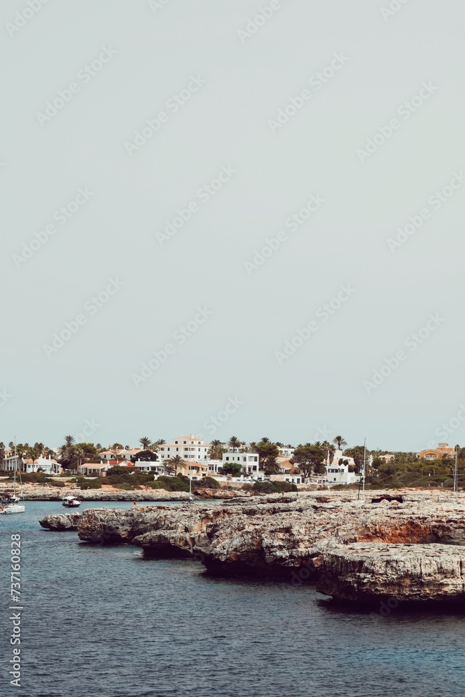 cliffs in Menorca