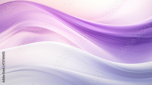 a close up of a purple and white background with a blurry wave image and a soft light background.