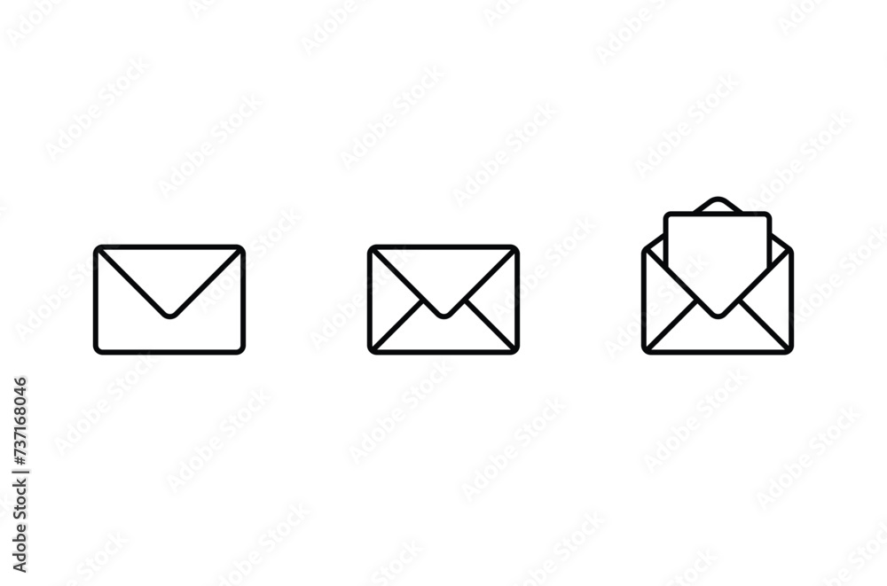 Mail Icon. Envelope Icon Vector Mail Icon. Envelope Icon Vector