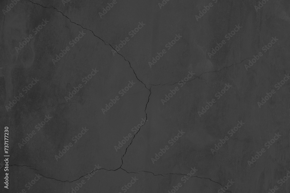 Naklejka premium Horizontal design on cement and concrete surface with cracks for background, , Old concrete background for wallpaper or graphic design.