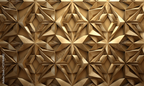 background embossed gold, 3D wallpaper