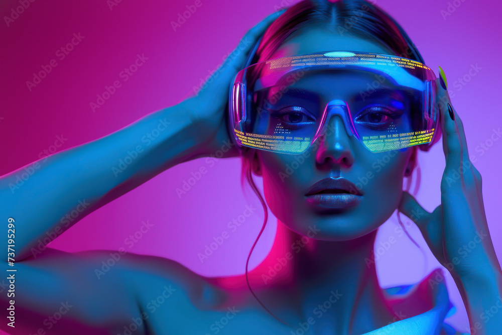 vr, virtual reality, goggles

