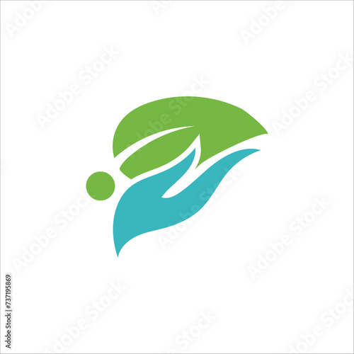 leaf logo design and technology