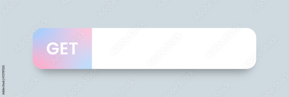 Voucher claim pop up in flat design style. Coupon template vector illustration. Voucher claim pop up in flat design style. Coupon template vector illustration.