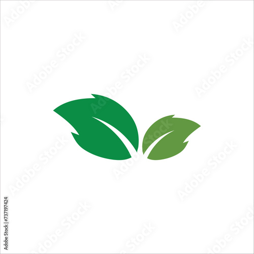 leaf logo design and technology © Salman